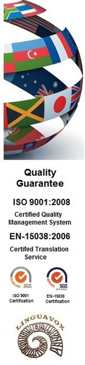 A DEDICATED CHESHIRE TRANSLATION SERVICES COMPANY WITH ISO 9001 & EN 15038/ISO 17100